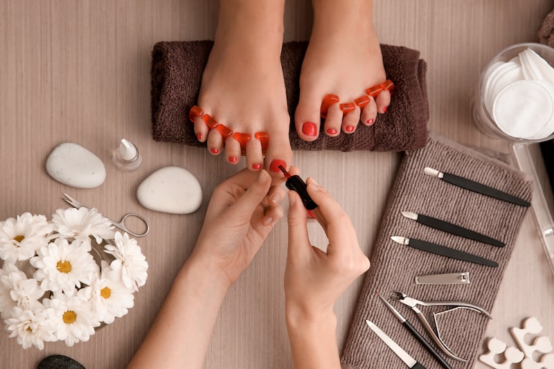 Acrylic Tips Nail Treatment