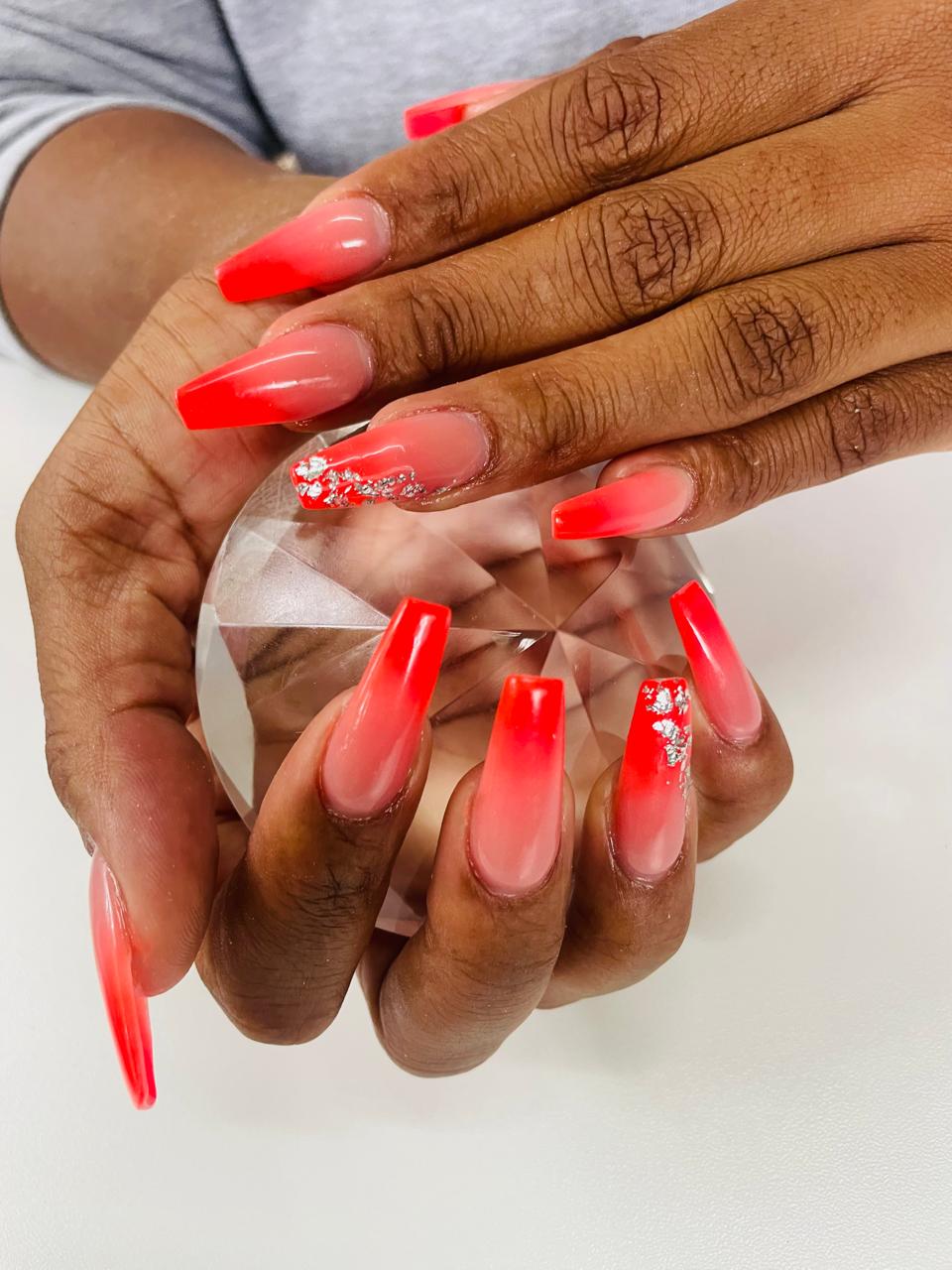 Acrylic Tips Nail Treatment
